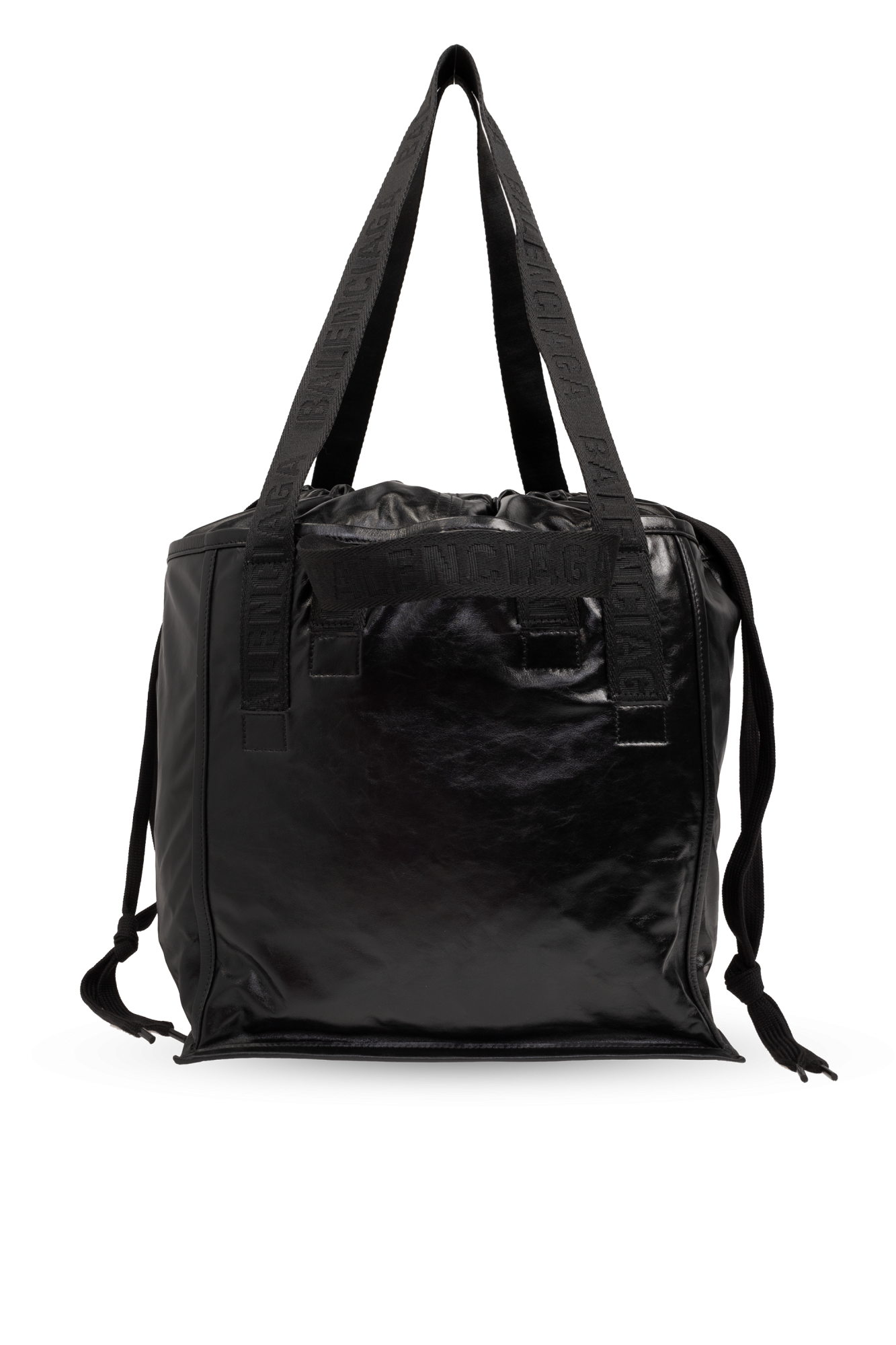 BALENCIAGA Shopper ガーメント トートバッグ【関税送料込】 BALENCIAGA】SHOPPER ガーメント トート ショルダー ロゴ